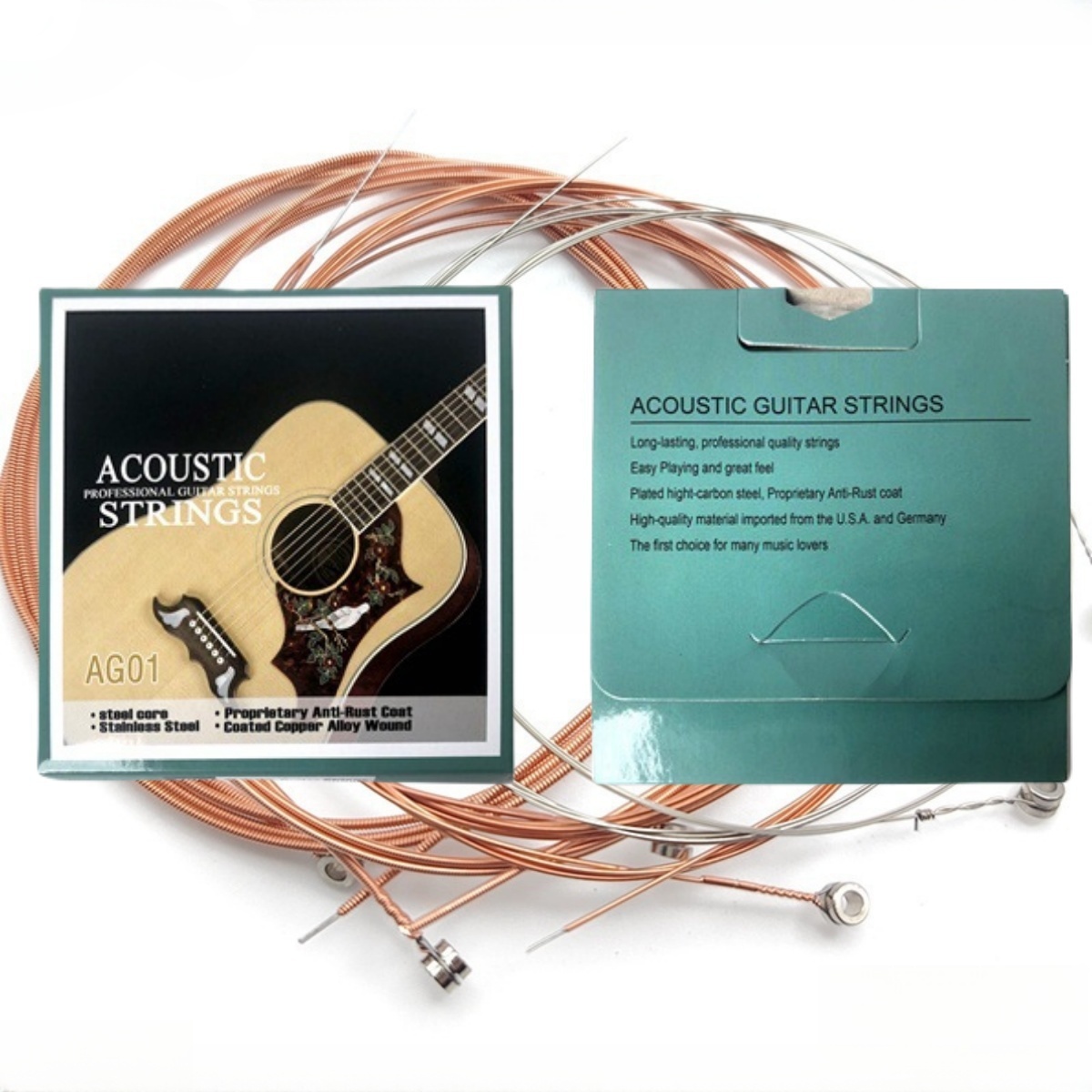 Musical Instrument Set - Miwayer 1 juego/6 cuerdas AG01 cuerdas