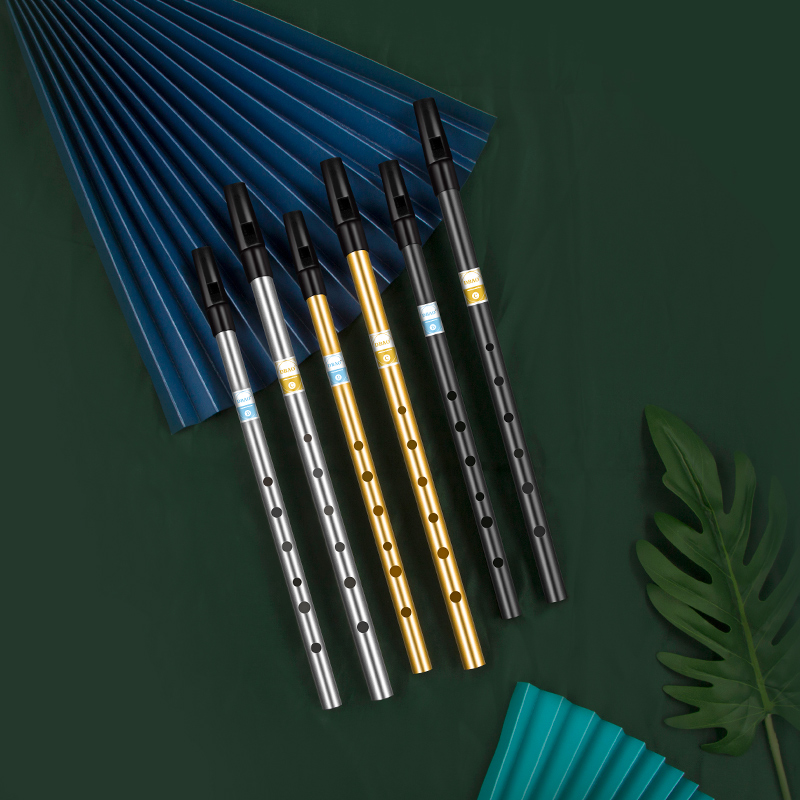 Tin Whistle Flute - Flauta con silbato irlandés para instrumento