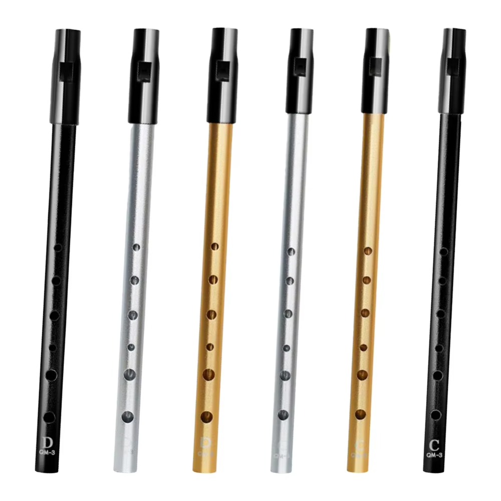 Tin Whistle Flute - Flauta Irlandesa con Llave C/D, Sonido