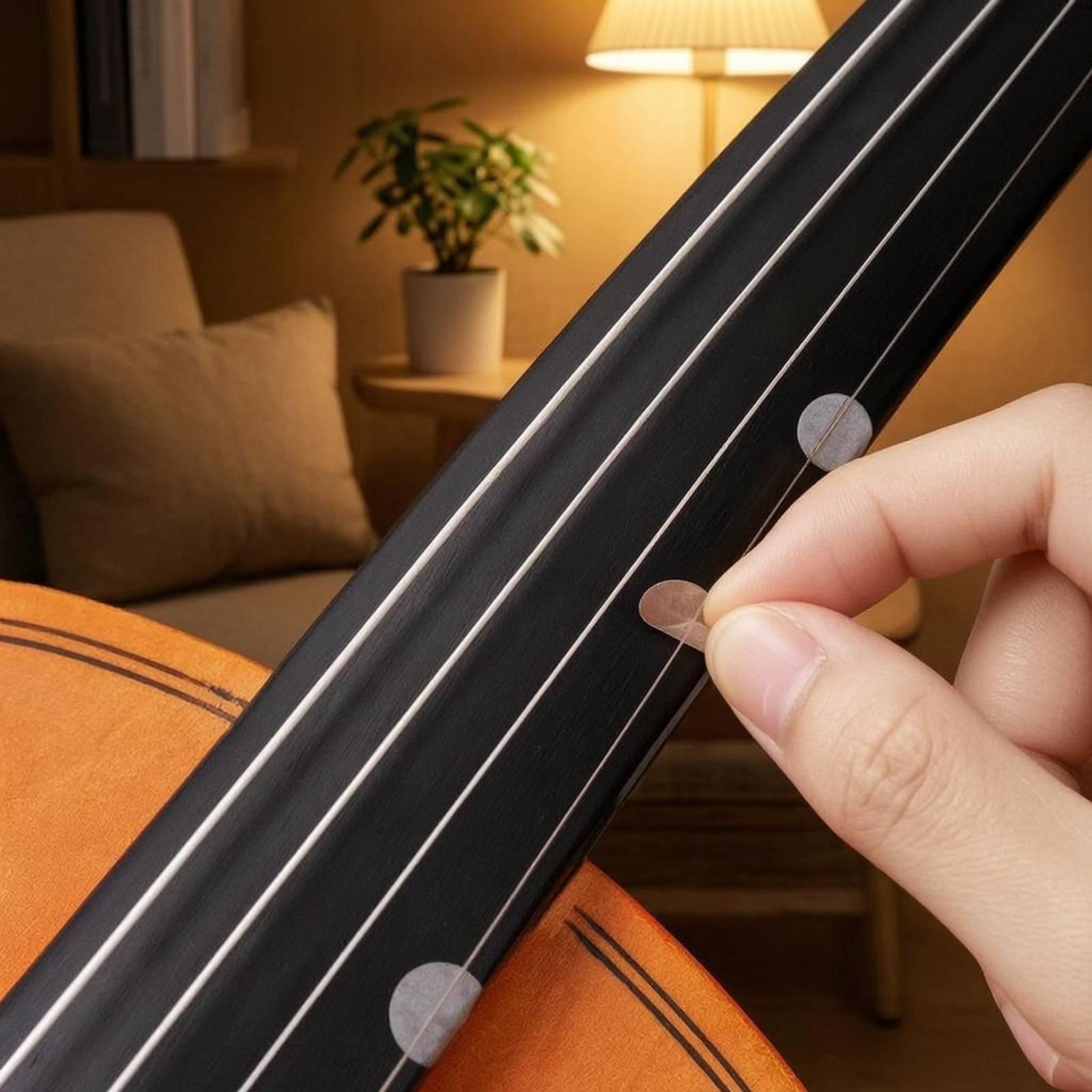 Musical Instrument Cello - Cinta de Puntos para Práctica de