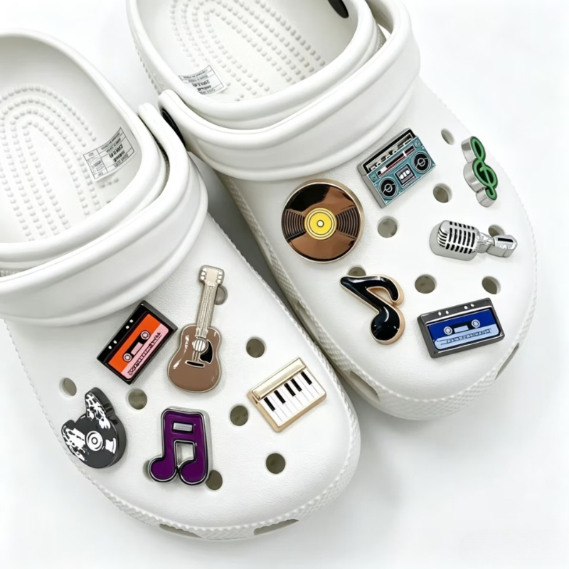 Musical Instrument Tabla - Accesorios 3D para Zapatos con Diseño