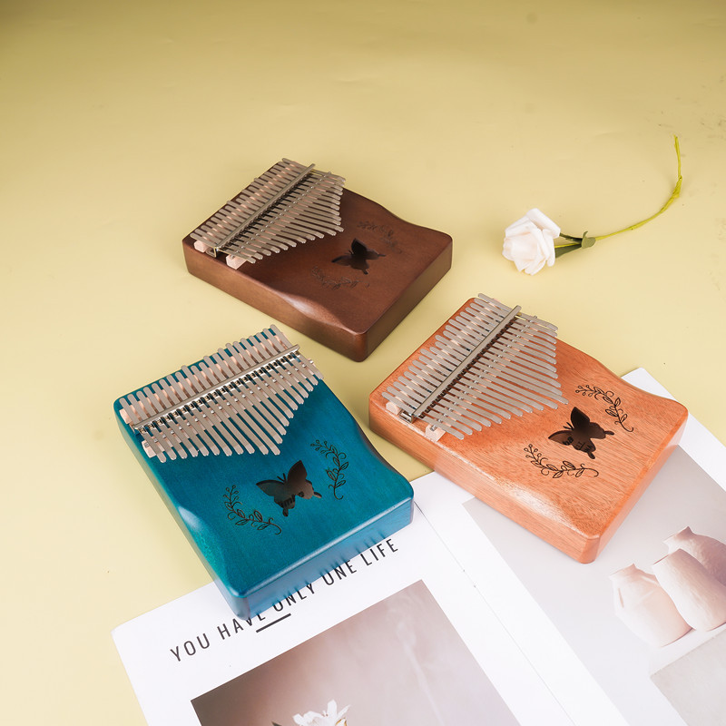 Musical Instrument Piano - Kalimba Hluru de 17 Teclas, Piano