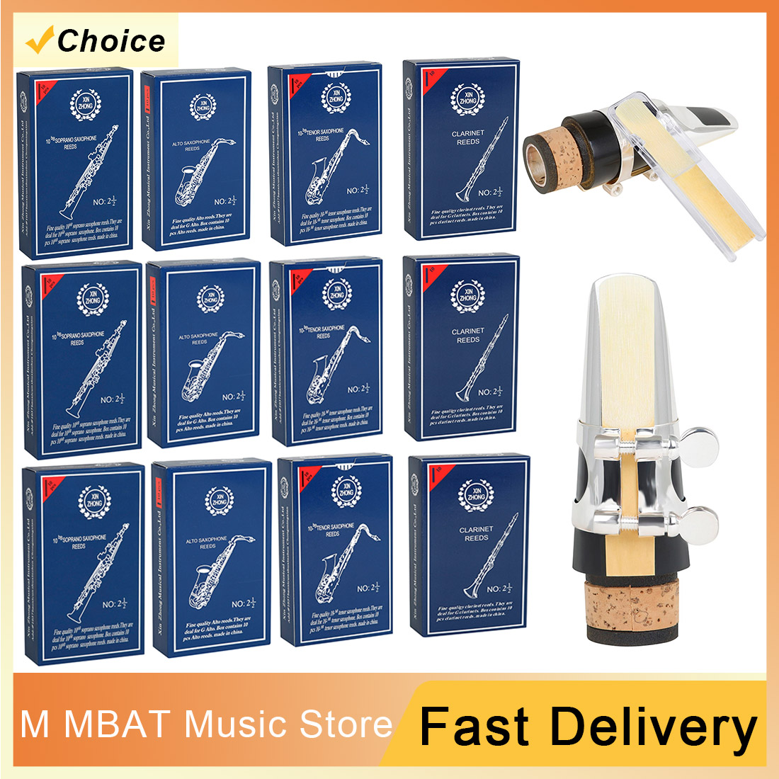 Musical Instrument Euphonium - Juego de 10/20 2,5 Soprano/Alto/Tenor/Clarinete B