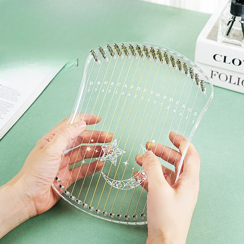 Musical Instrument Of Keyboard - Kalimba de 17 cuerdas para sanación