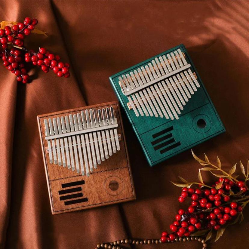 Musical Instrument Piano - Retro Kalimba 17 llave pulgar piano