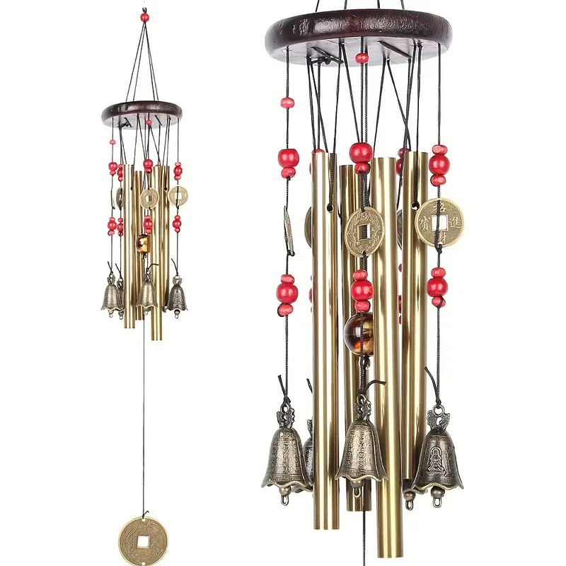 Wind Chime Tubular - Campana de viento Retro tradicional china,