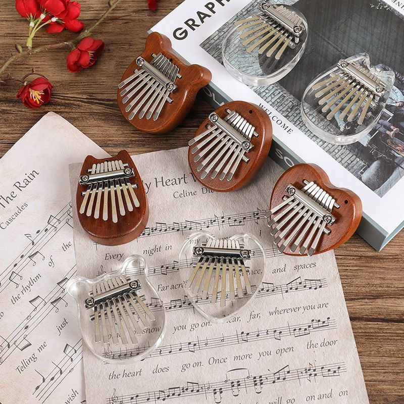 Musical Instrument Piano - 5*7cm 8Key Kalimba pulgar Piano regalos
