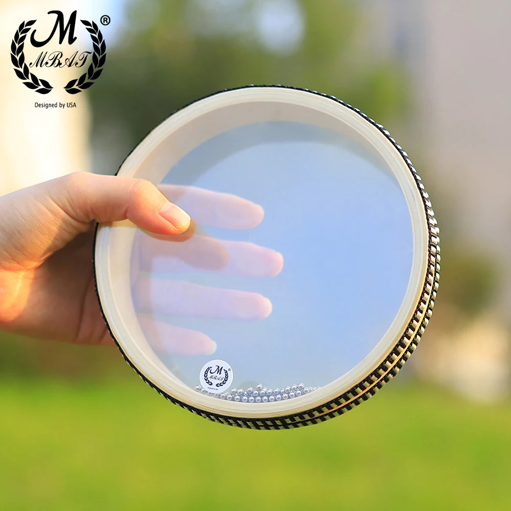 Musical Instrument Game - M MBAT-tambor de mano con cuentas