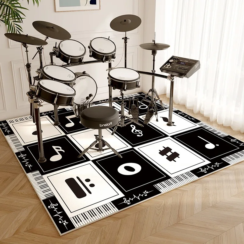Musical Instrument Online - Alfombra de tambor antideslizante insonorizada, instrumentos