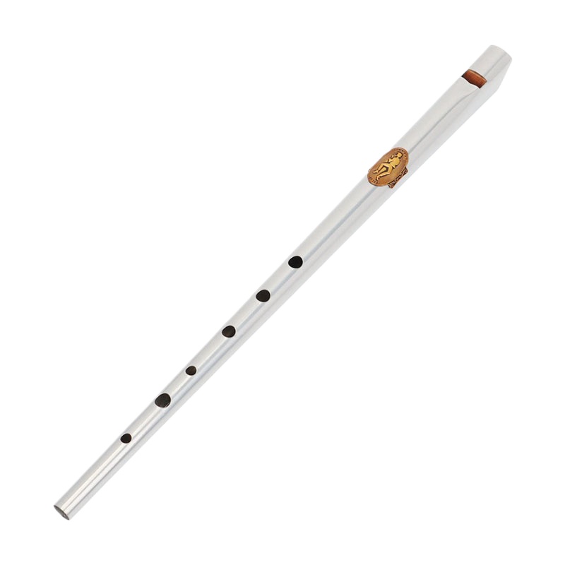 Tin Whistle Flute - Silbato de estaño con llave D/C,