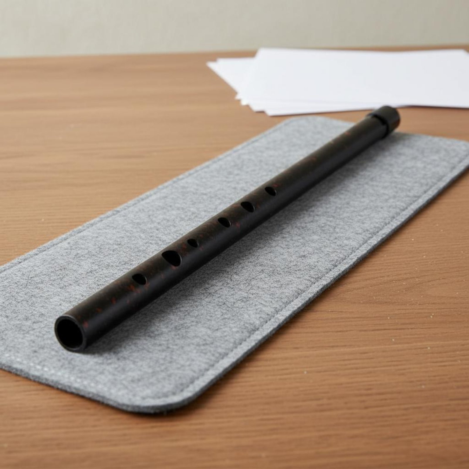 Tin Whistle Flute - Flauta de Estaño en Clave de