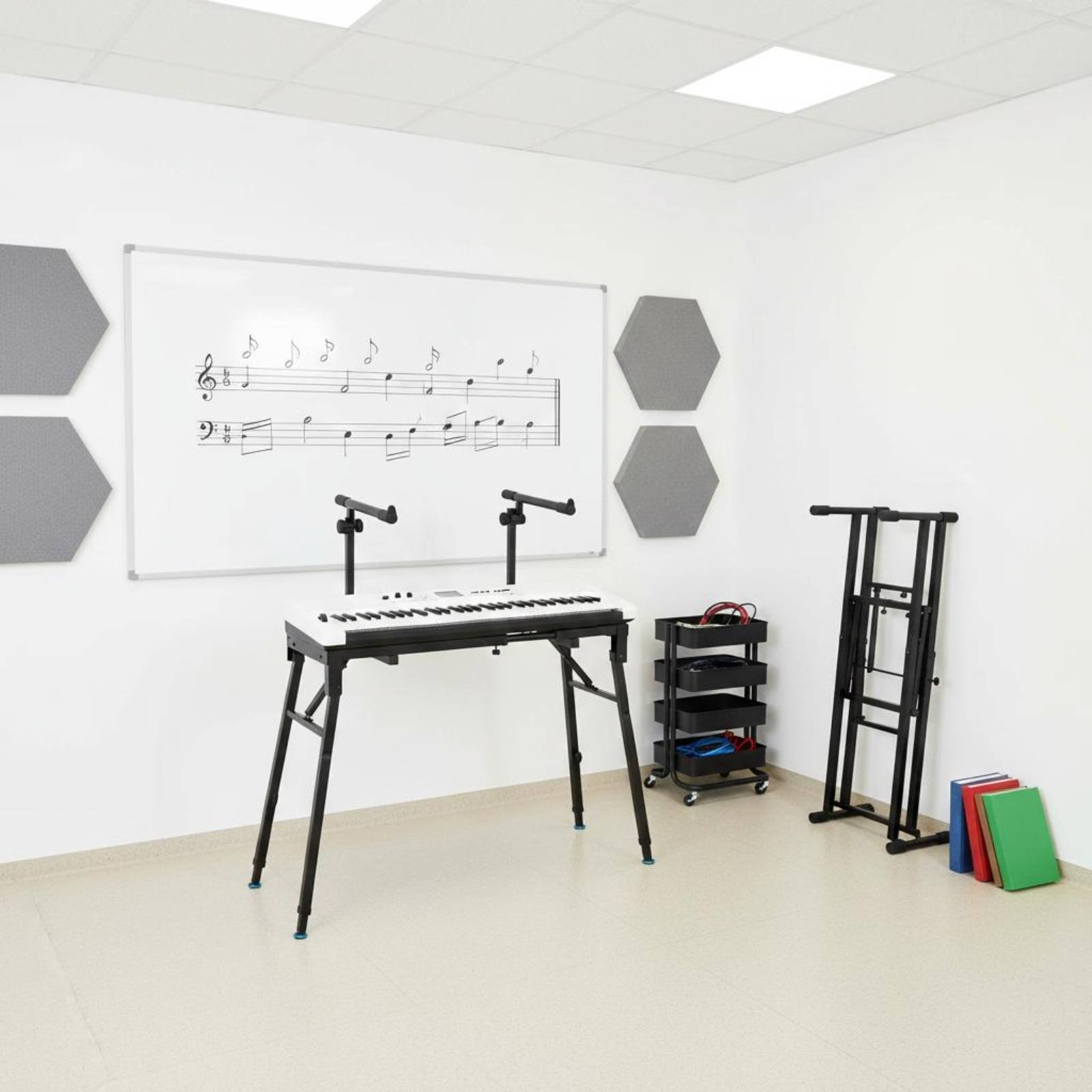 Soporte plegable para teclado, - Musical Instrument Of Keyboard reseña y precio