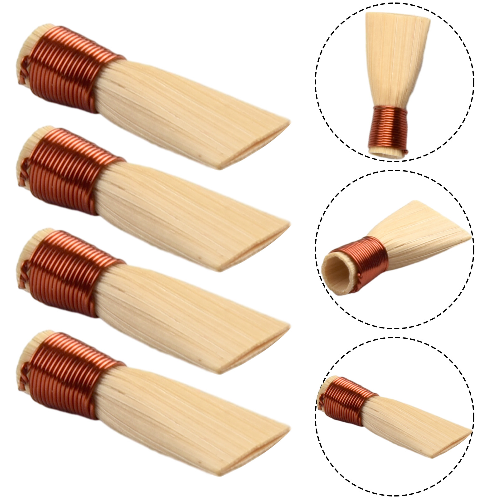Juego de 4 flautas de caña Suo - Musical Instrument Reed reseña y precio