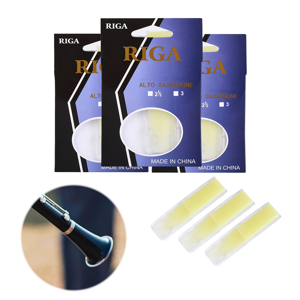 3 Cañas de Resina para Saxofón - Musical Instrument Reed reseña y precio