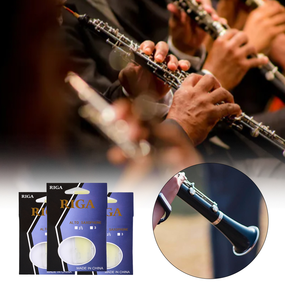 3 Cañas de Resina para Saxofón - Musical Instrument Reed reseña y precio
