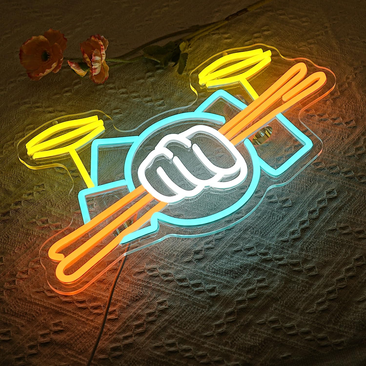 Letrero Luminoso LED de Neón c - Musical Instrument Set reseña y precio