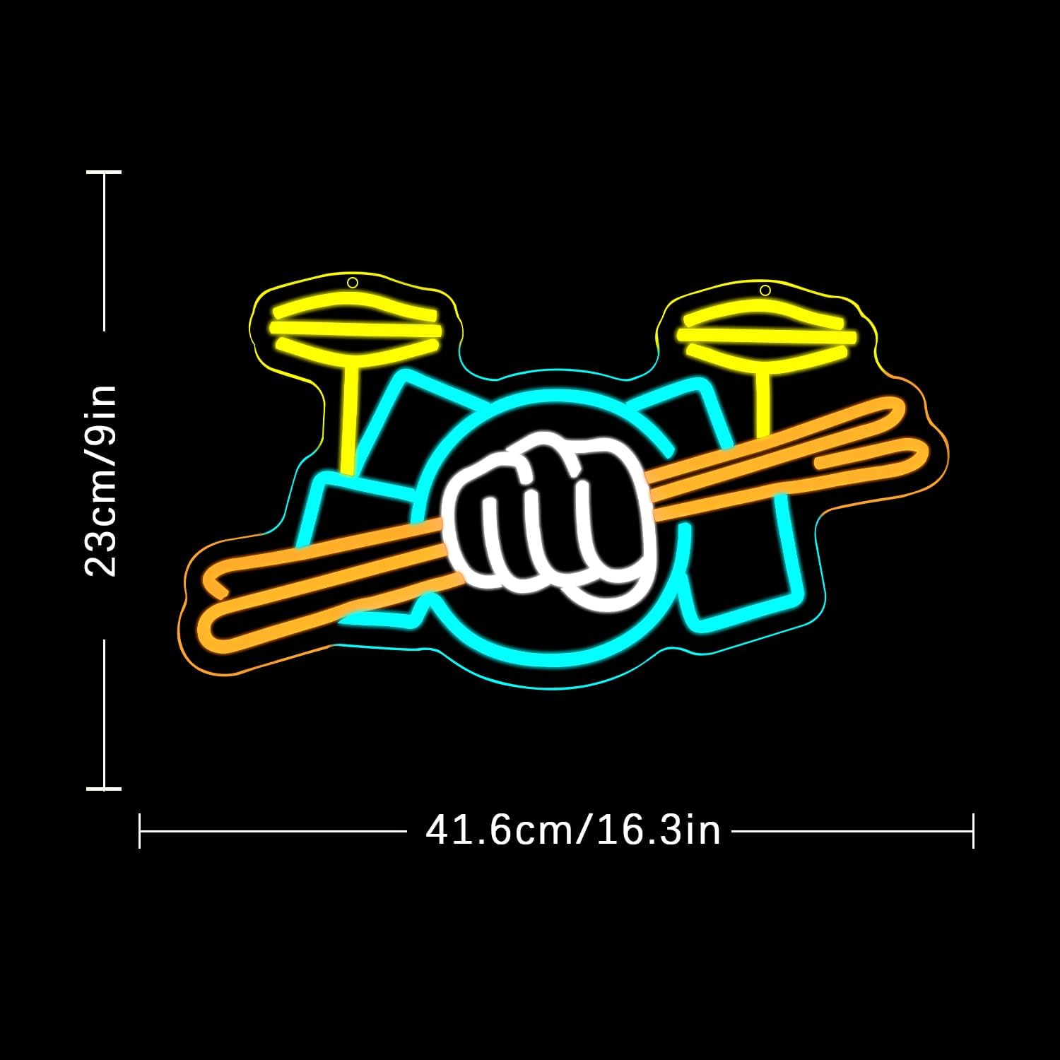 Letrero Luminoso LED de Neón c - Musical Instrument Set reseña y precio