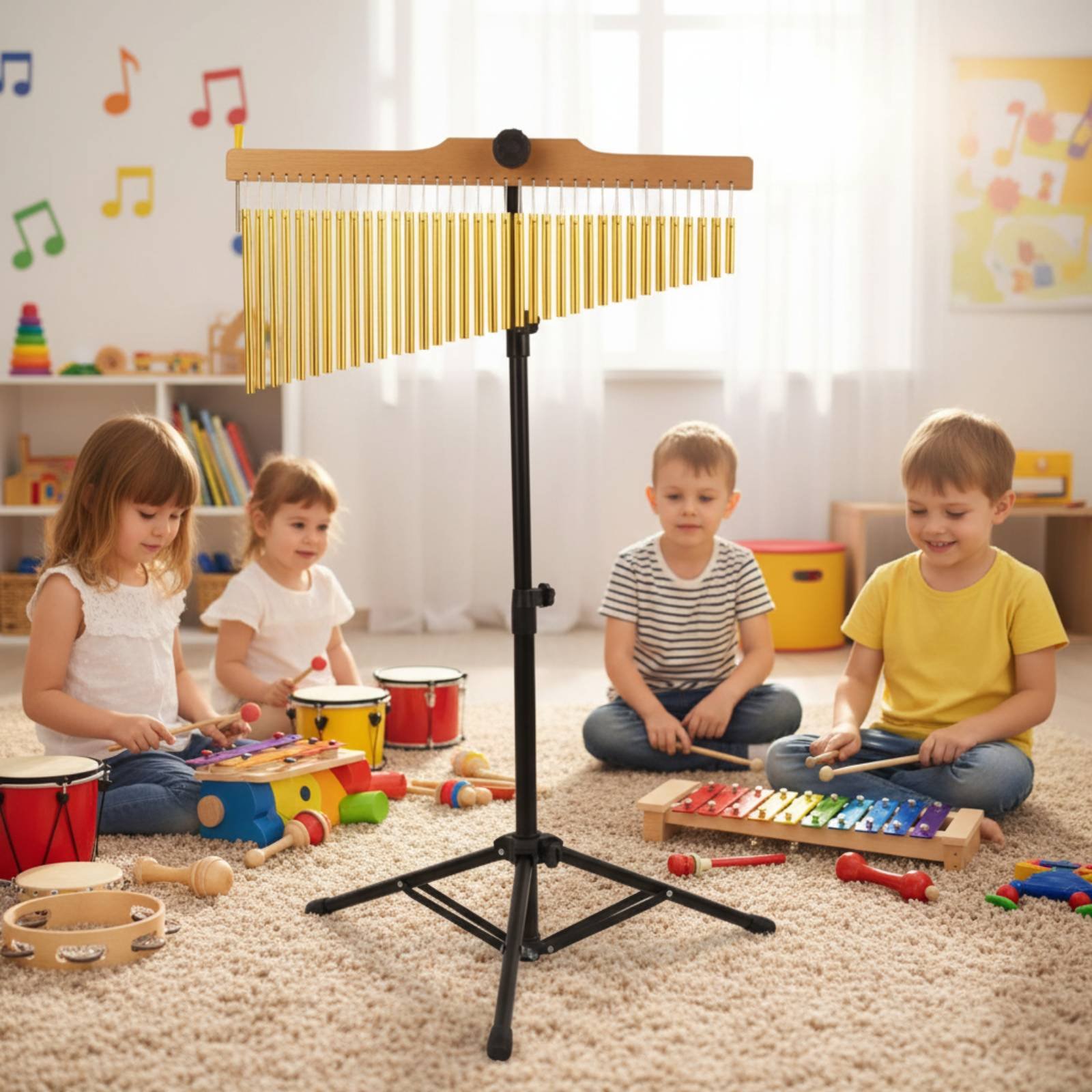 Campanas de Viento de 36 Tonos - Musical Instrument Chimes reseña y precio