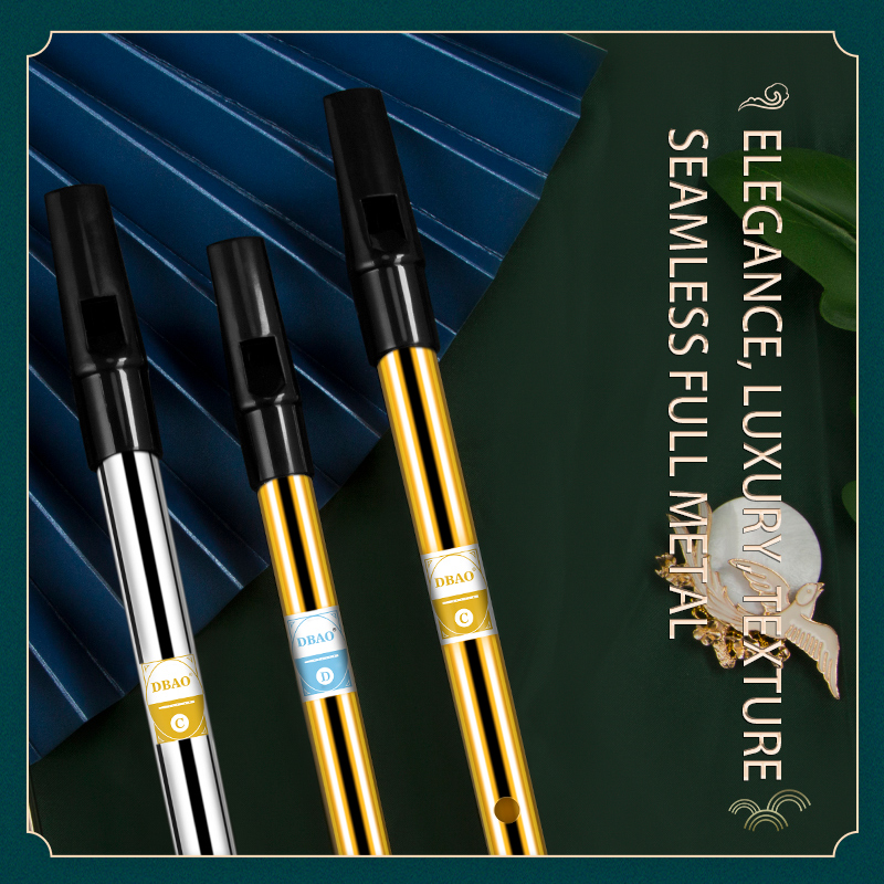 Flauta con silbato irlandés pa - Tin Whistle Flute reseña y precio
