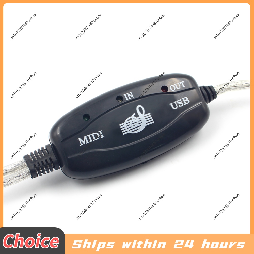 Cable MIDI Profesional USB IN- - Musical Instrument Of Keyboard reseña y precio