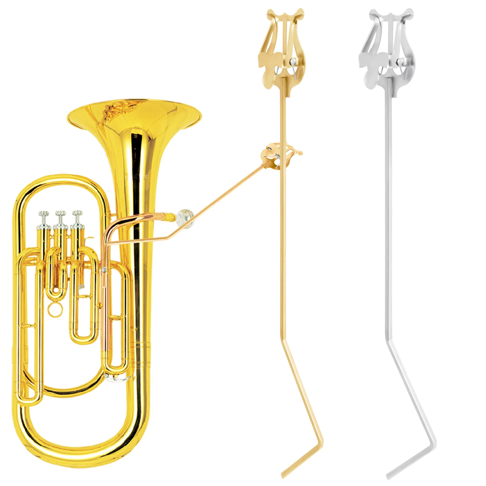 Soporte de música con llave de - Musical Instrument Euphonium reseña y precio