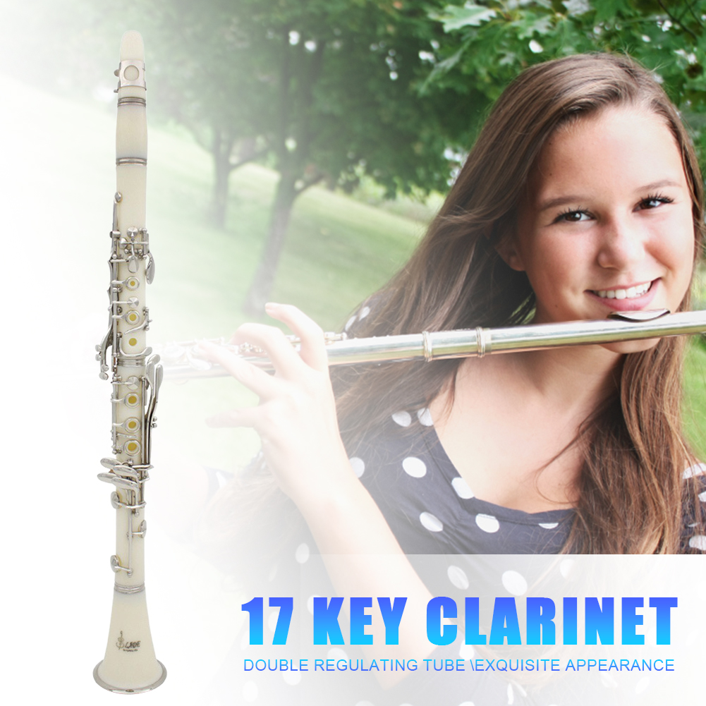 Clarinete Bb de 17 Llaves con  - Musical Instrument Reed reseña y precio