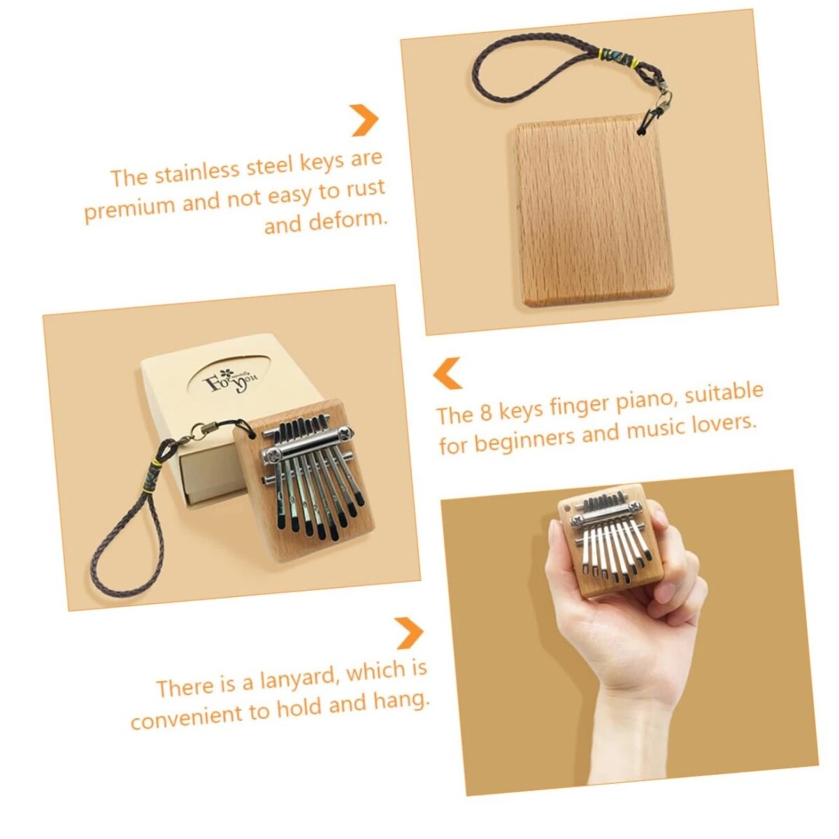 Miwayer-Mini Kalimba, Piano de - Musical Instrument Piano reseña y precio