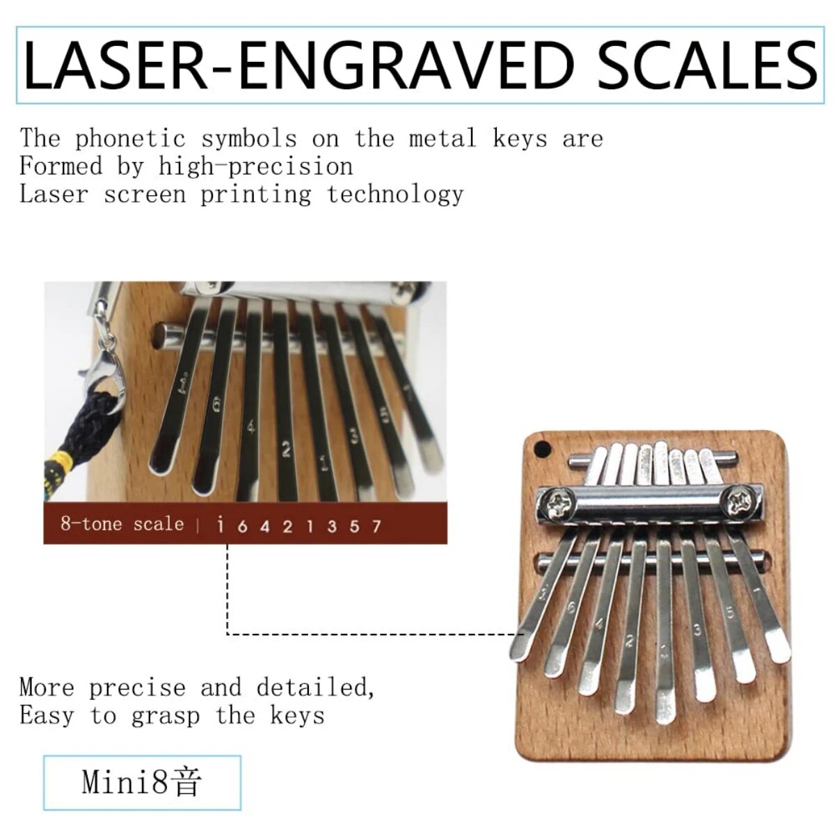 Miwayer-Mini Kalimba, Piano de - Musical Instrument Piano reseña y precio