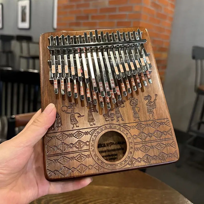 Kalimba de madera portátil par - Musical Instrument Of Keyboard reseña y precio