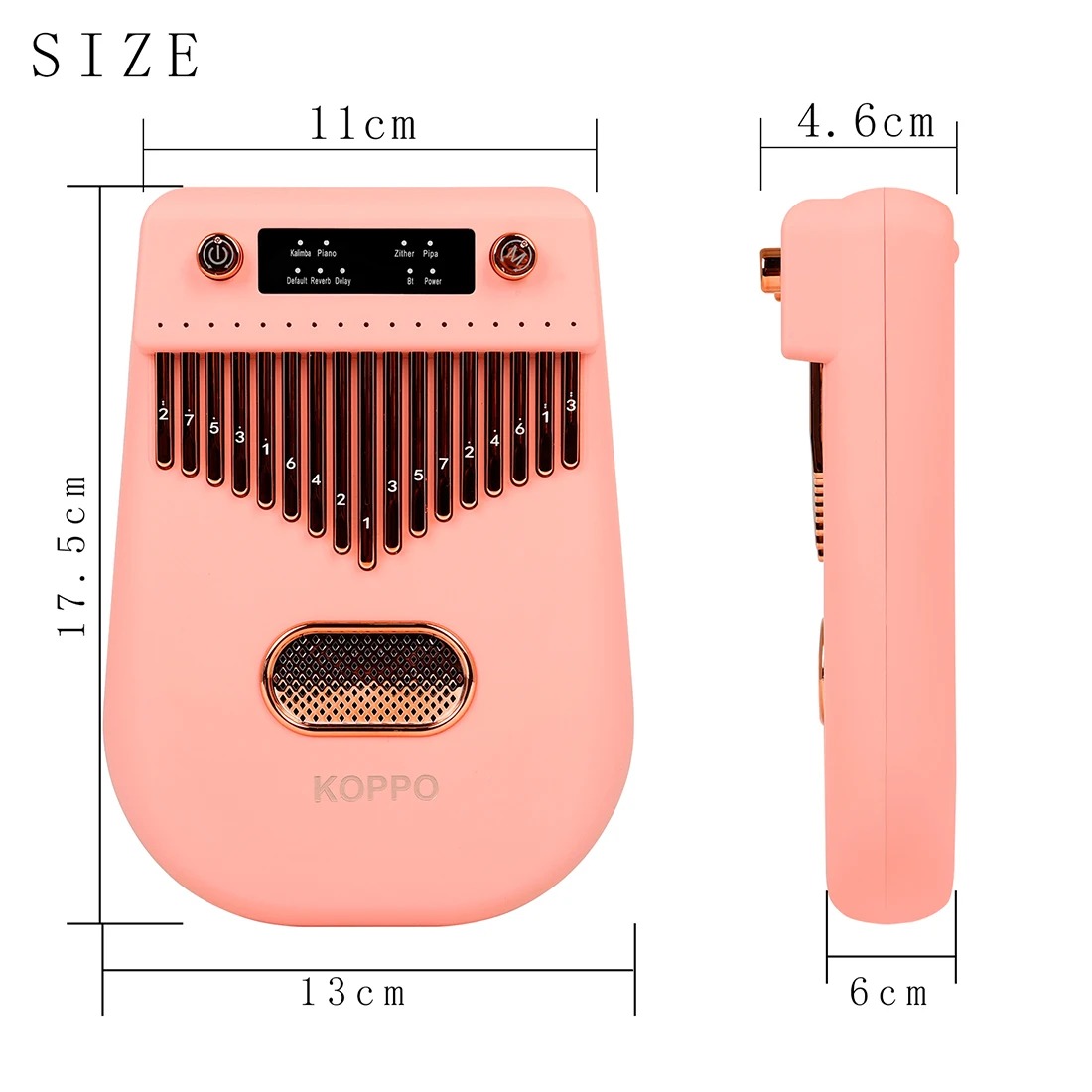 Kalimba Eléctrica de 17 Teclas - Musical Instrument Piano reseña y precio