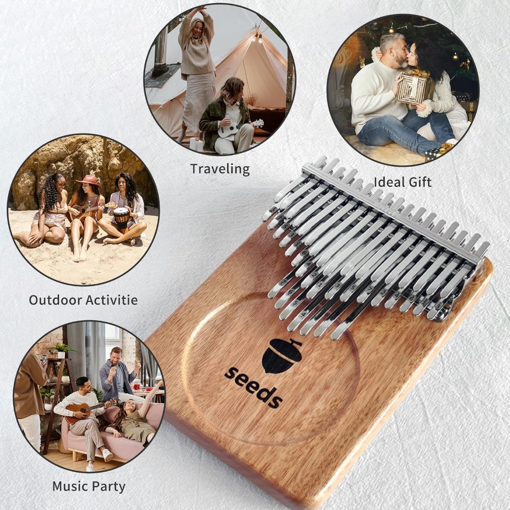 Semillas 41 teclas Kalimba cro - Musical Instrument Tabla reseña y precio