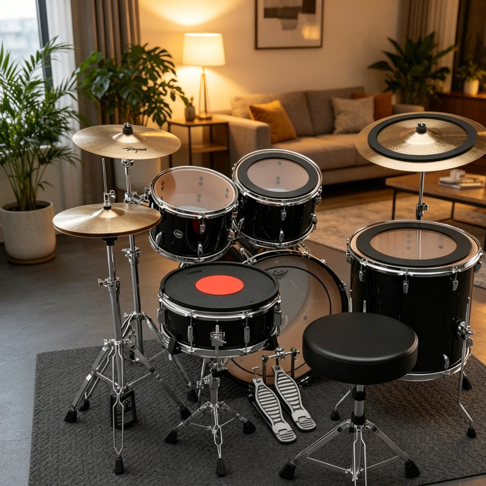 Silenciadores de Tambor y Plat - Musical Instrument Set reseña y precio