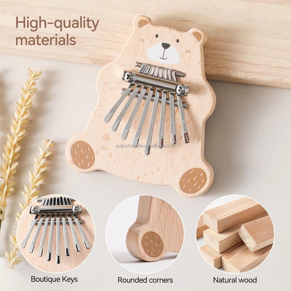 Mini Kalimba de 8 Teclas, Pian - Musical Instrument Piano reseña y precio