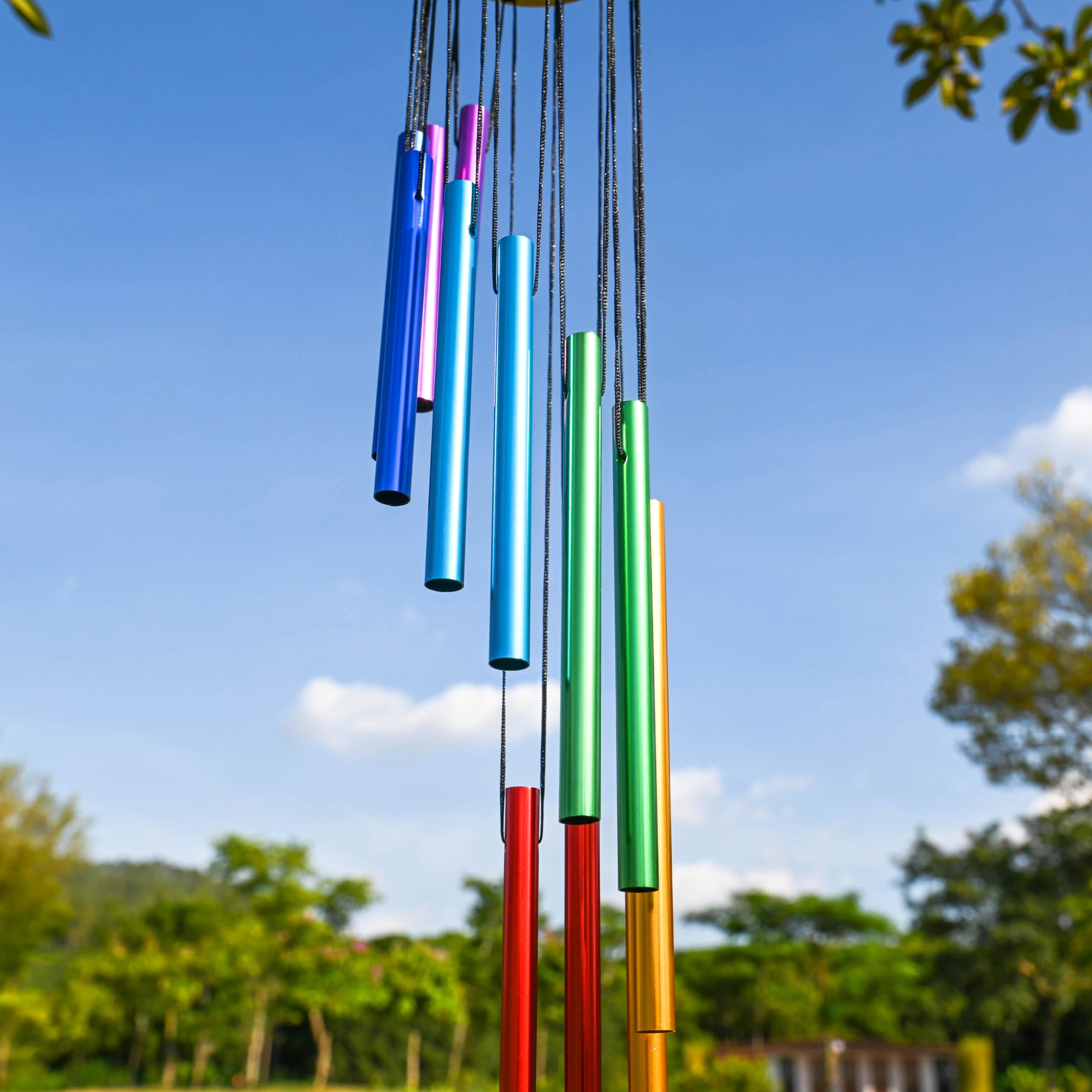Nuevos campanas de viento de 1 - Wind Chime Tubular reseña y precio