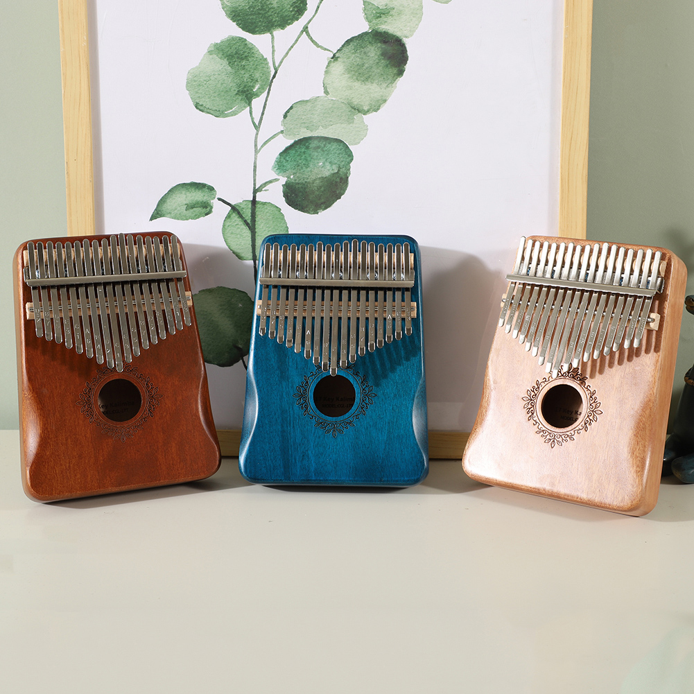 Mini Kalimba de Madera de 8/17 - Musical Instrument Piano reseña y precio