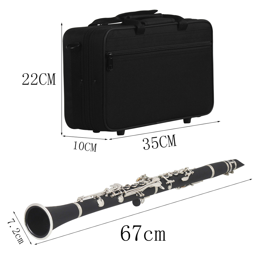 SLADE-clarinete Bb de 17 tecla - Musical Instrument Reed reseña y precio