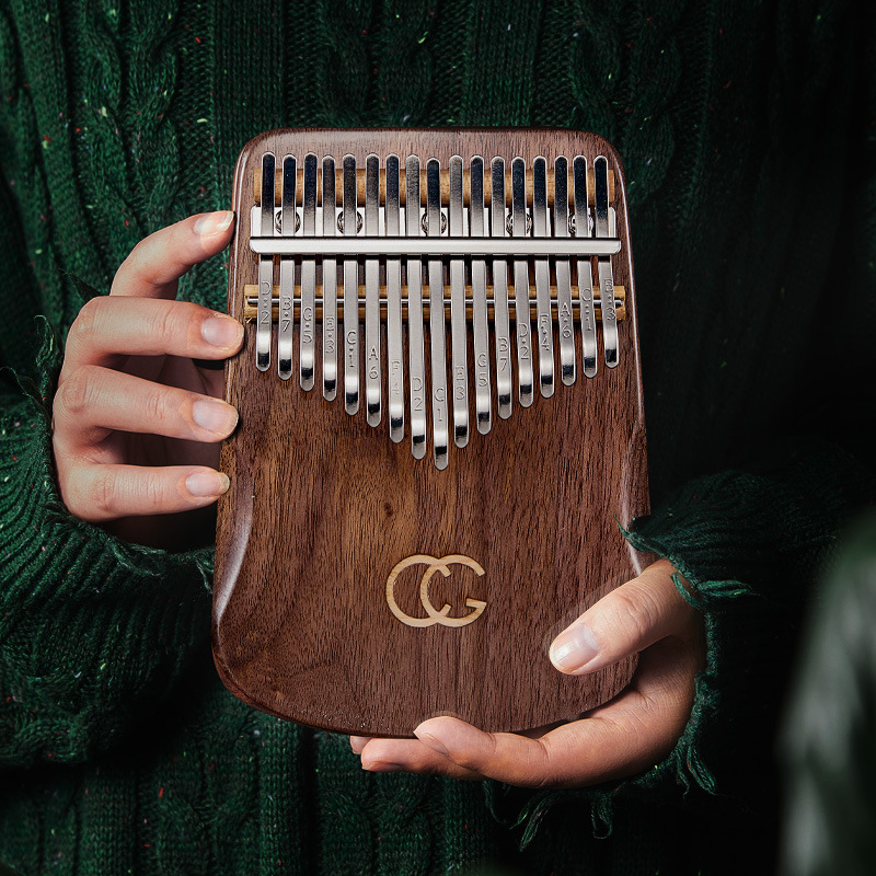 Piano de dedo Kalimba de 17 y  - Musical Instrument Of Keyboard reseña y precio