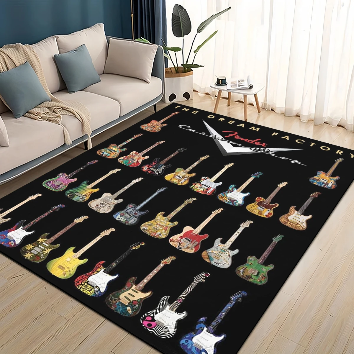 Alfombra Retro 3D con logo de  - Musical Instrument Online reseña y precio