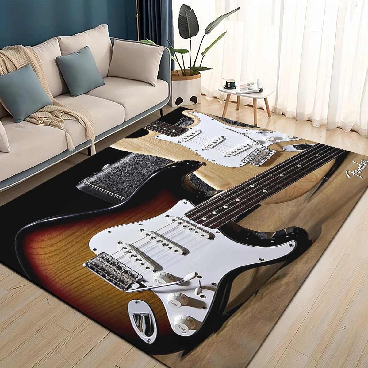 Alfombra Retro 3D con logo de  - Musical Instrument Online reseña y precio