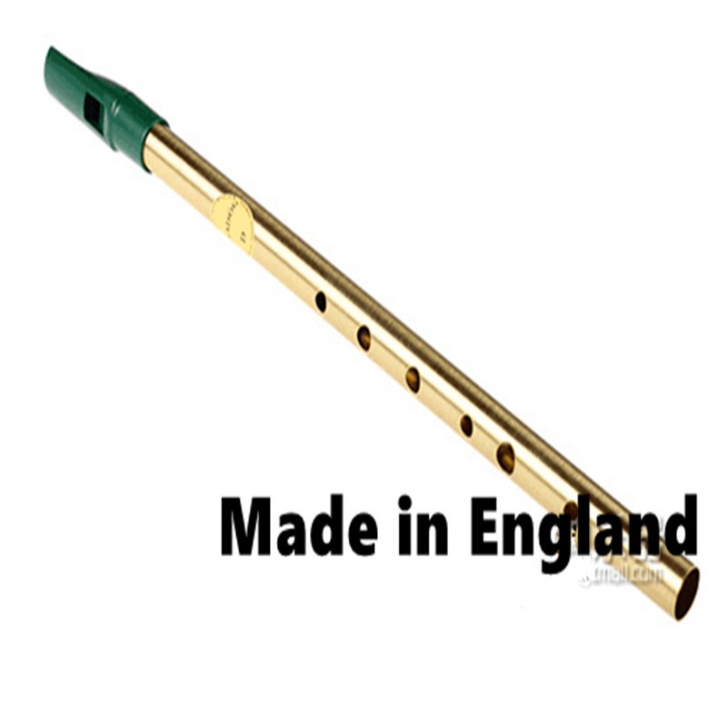 Silbato irlandés de latón flau - Tin Whistle Flute reseña y precio
