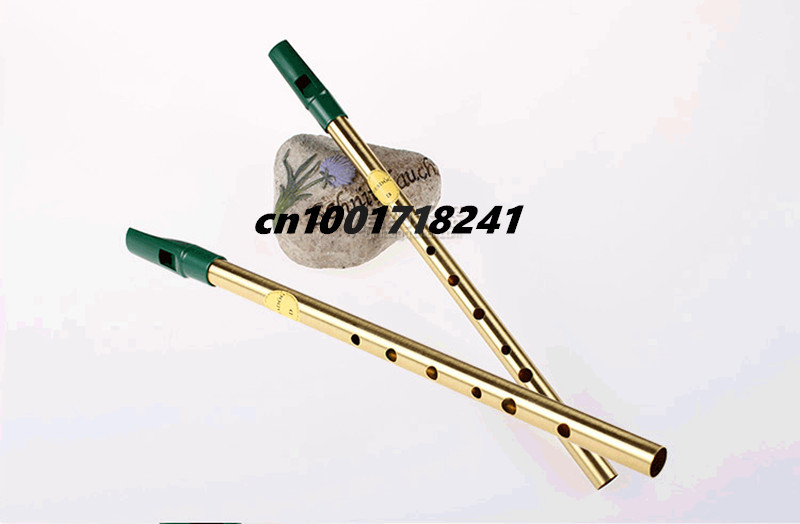 Silbato irlandés de latón flau - Tin Whistle Flute reseña y precio