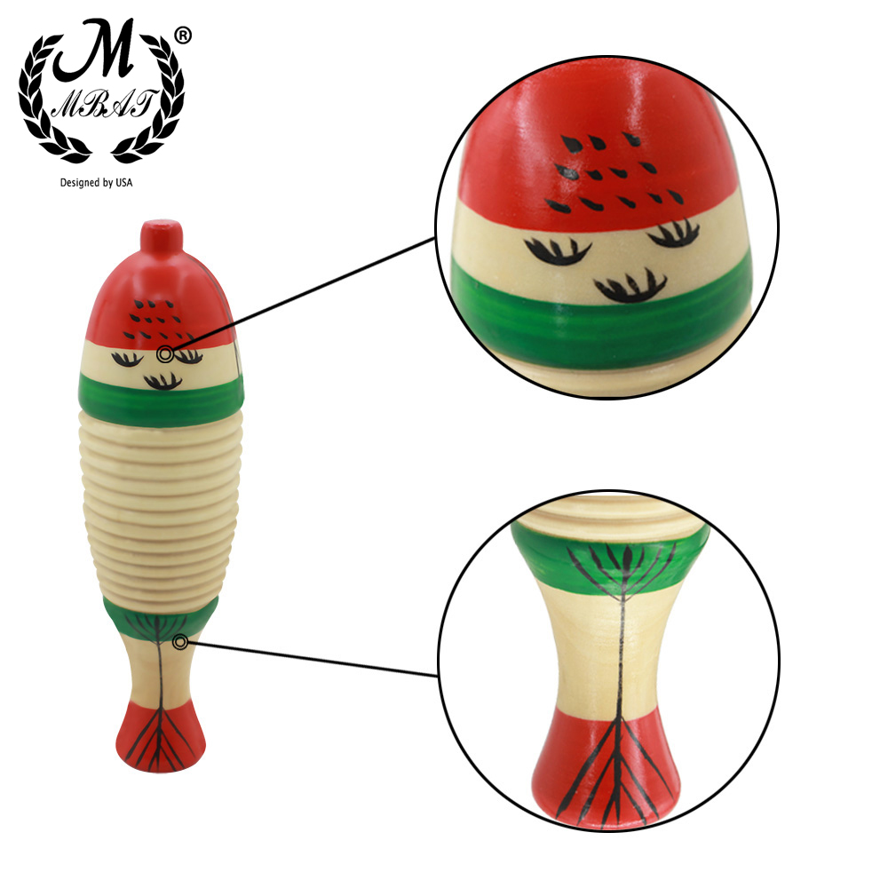M MBAT-Juguete de pez de mader - Musical Instrument Game reseña y precio