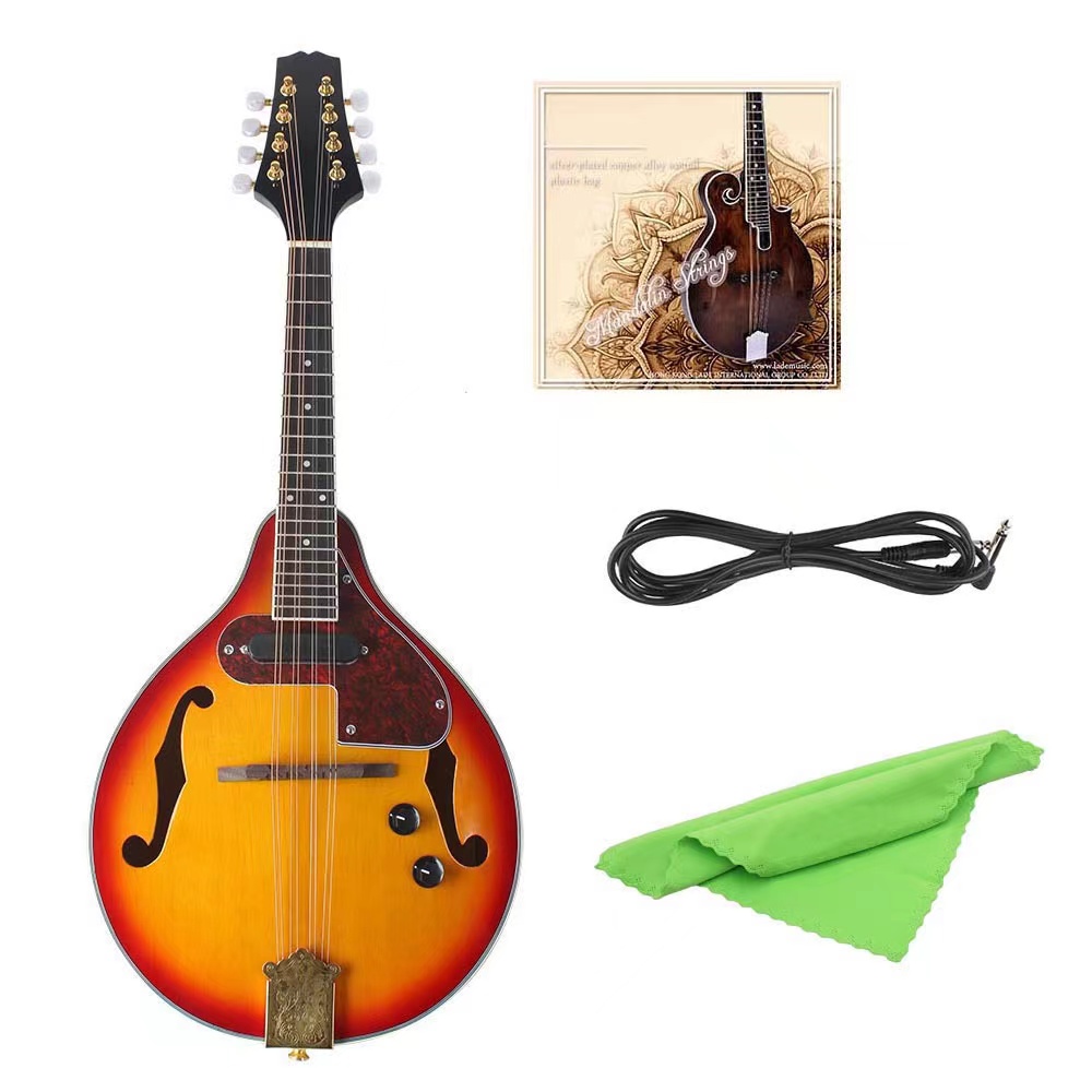 Mandolina de Abeto, Oud, 8 Cue - Musical Instrument Mandolin reseña y precio