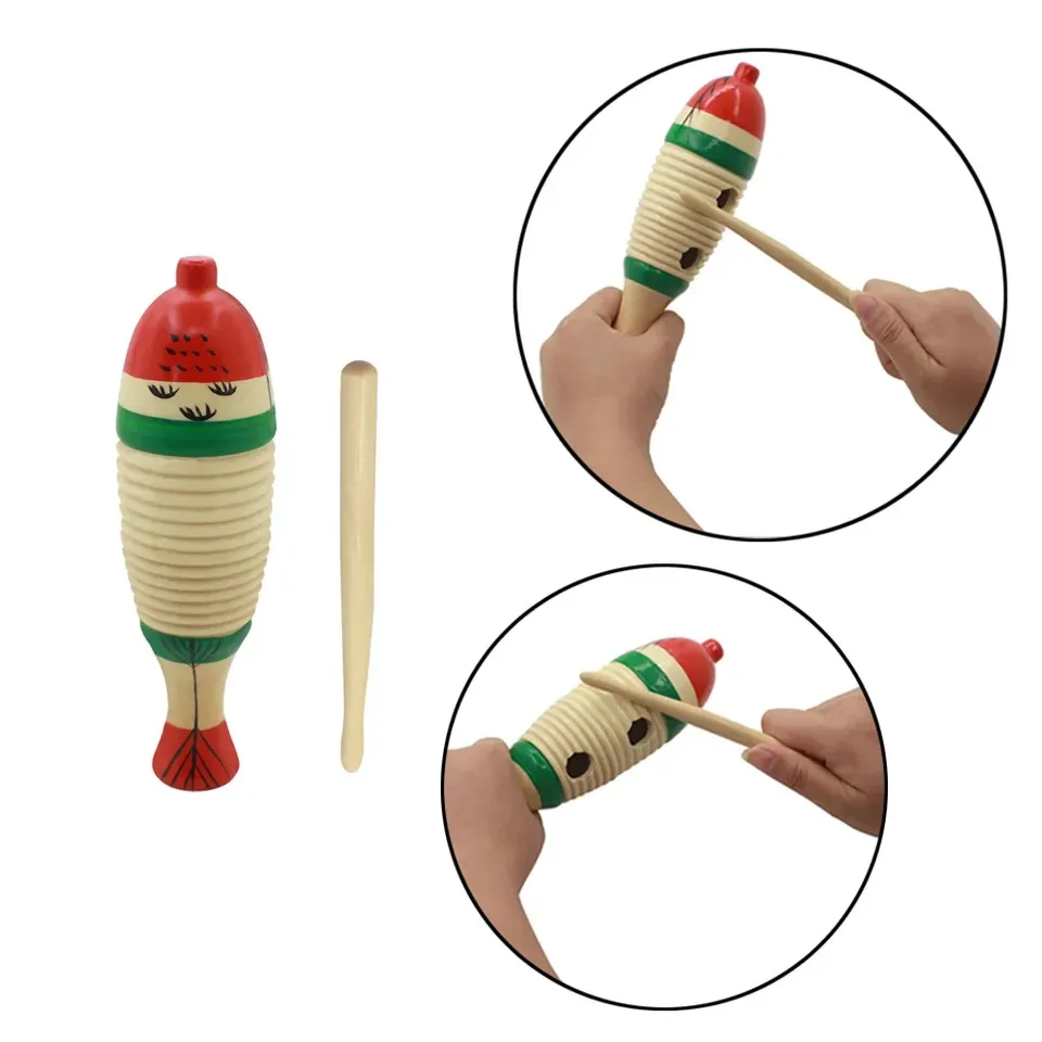 Juego de peces de madera, inst - Musical Instrument Game reseña y precio