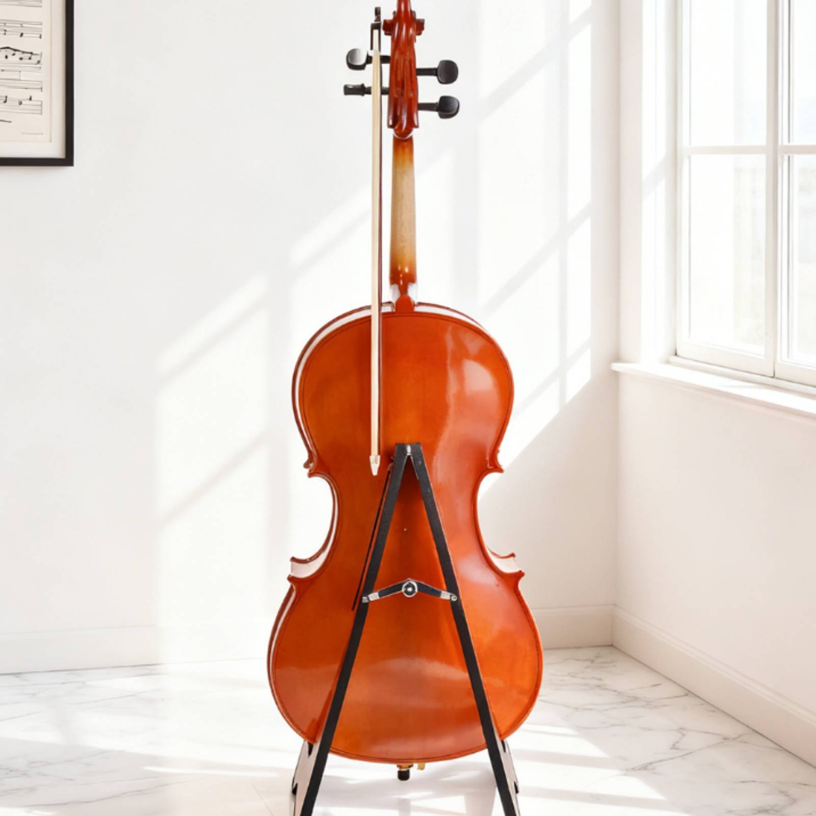 Soporte para violonchelo de su - Musical Instrument Cello reseña y precio