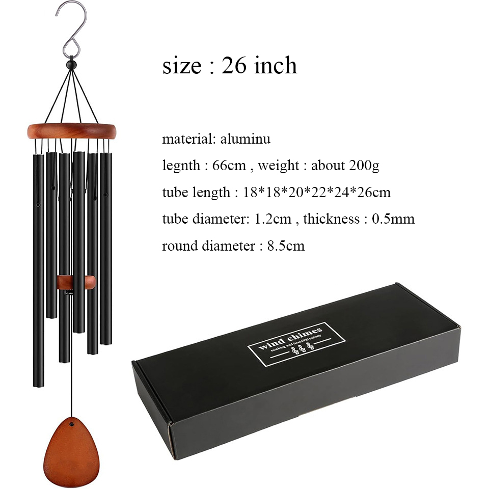 Campana de Viento de Aluminio  - Wind Chime Tubular reseña y precio