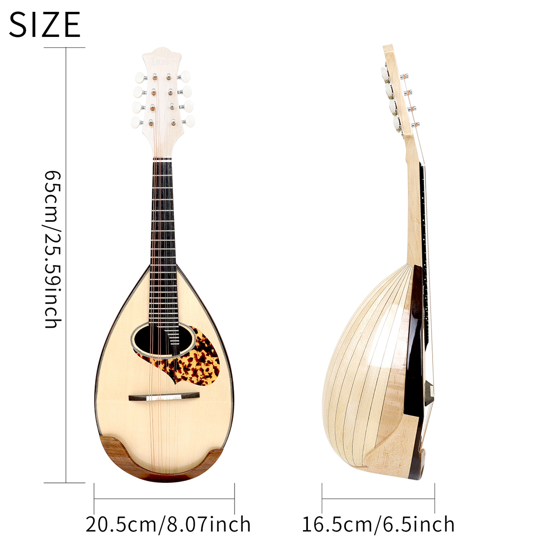 Mandolina IRIN de Madera de Ar - Musical Instrument Mandolin reseña y precio