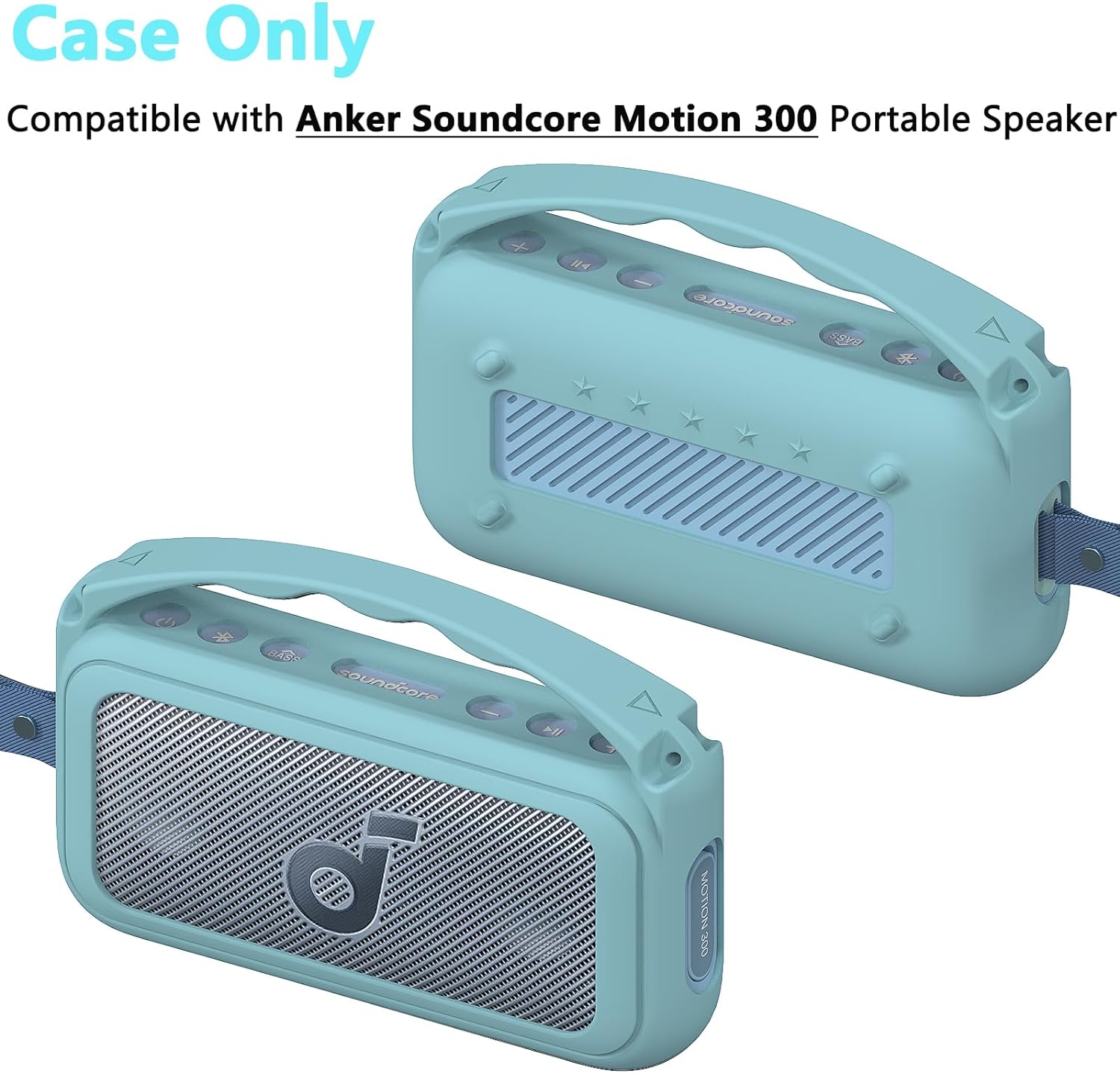 Funda protectora con mango de  - Anker Speaker Soundcore Motion+ reseña y precio