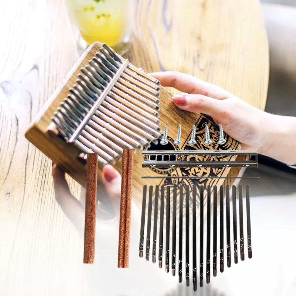 DIY 17 tonos Kalimba llaves ju - Musical Instrument Set reseña y precio