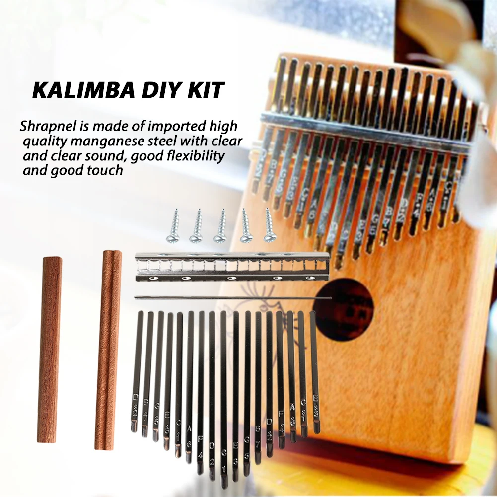 DIY 17 tonos Kalimba llaves ju - Musical Instrument Set reseña y precio